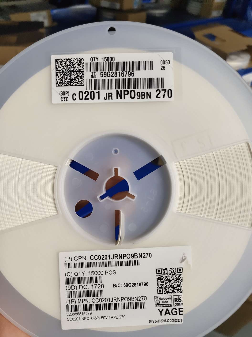 CC0201JRNPO9BN270