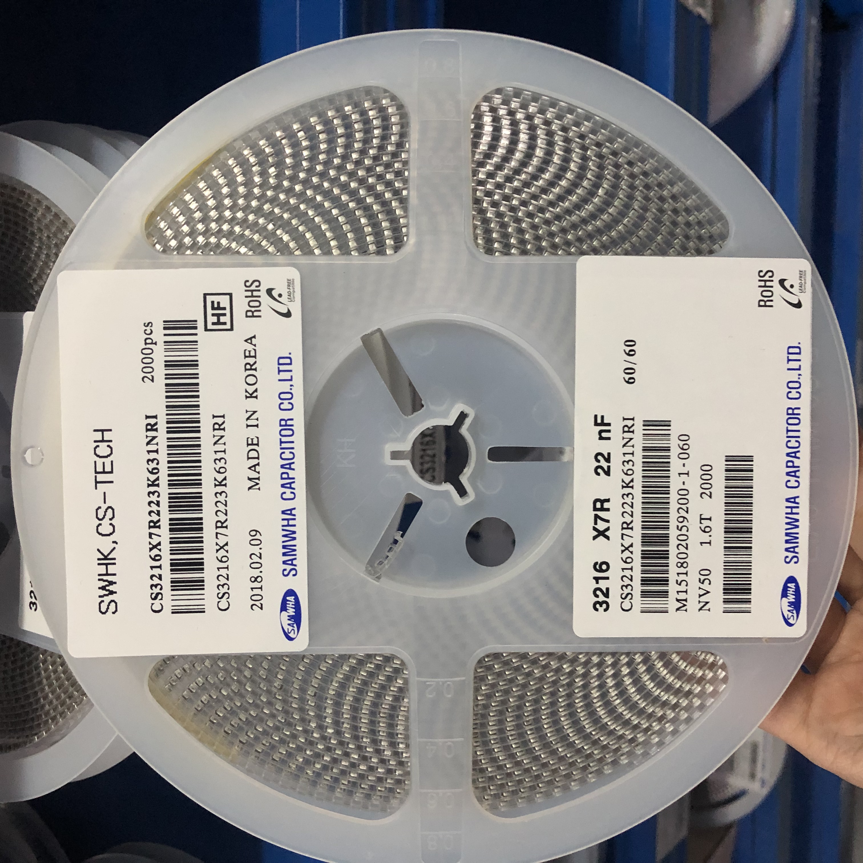 CS3216X7R223K631